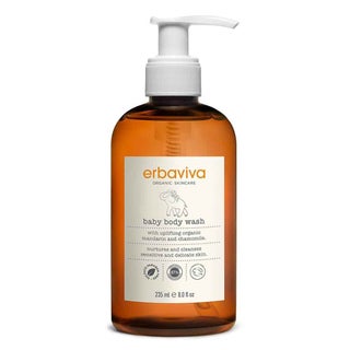 Erbaviva Organic Skincare Baby Body Wash With Chamomile & Mandarin 235ml