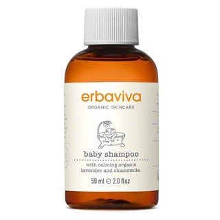 Erbaviva Organic Skincare Travel Baby Shampoo With Chamomile & Mandarin 58ml