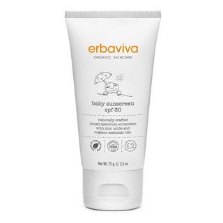 Erbaviva Organic Skincare Baby Sunscreen SPF30 Cream 75g