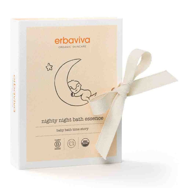 Erbaviva Organic Skincare Nighty Night Baby Bath Essence 10ml