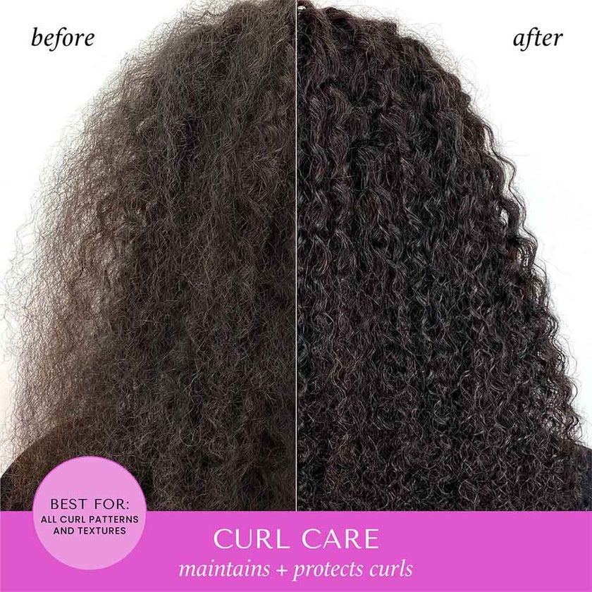 Hask Curl Care Moisturizing Shampoo With Coconut Oil, Argan Oil & Vitamin E For Curly Hair 355ml