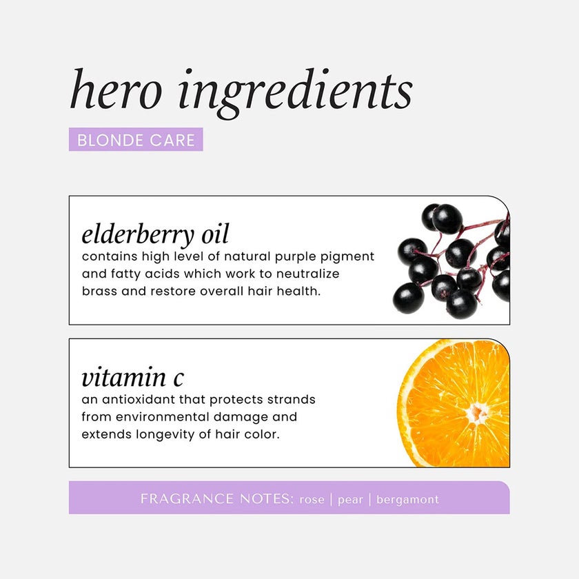 Hask Blonde Care Purple Toning Hair Shampoo For All Shades of Blonde 355ml