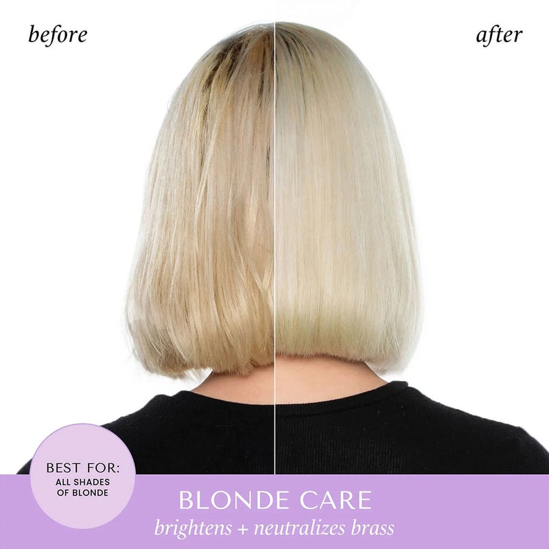 Hask Blonde Care Purple Toning Hair Shampoo For All Shades of Blonde 355ml