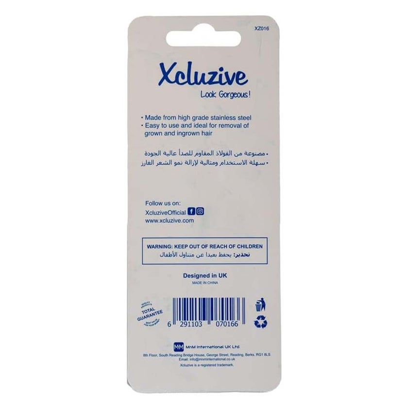 Xcluzive Precision Tweezers With PVC Sleeve - Assorted Colors