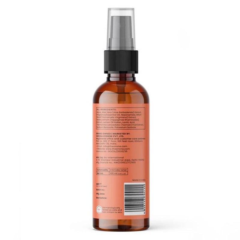 Sirona Refreshing & pH Balance Intimate Toner For Men & Women 100ml