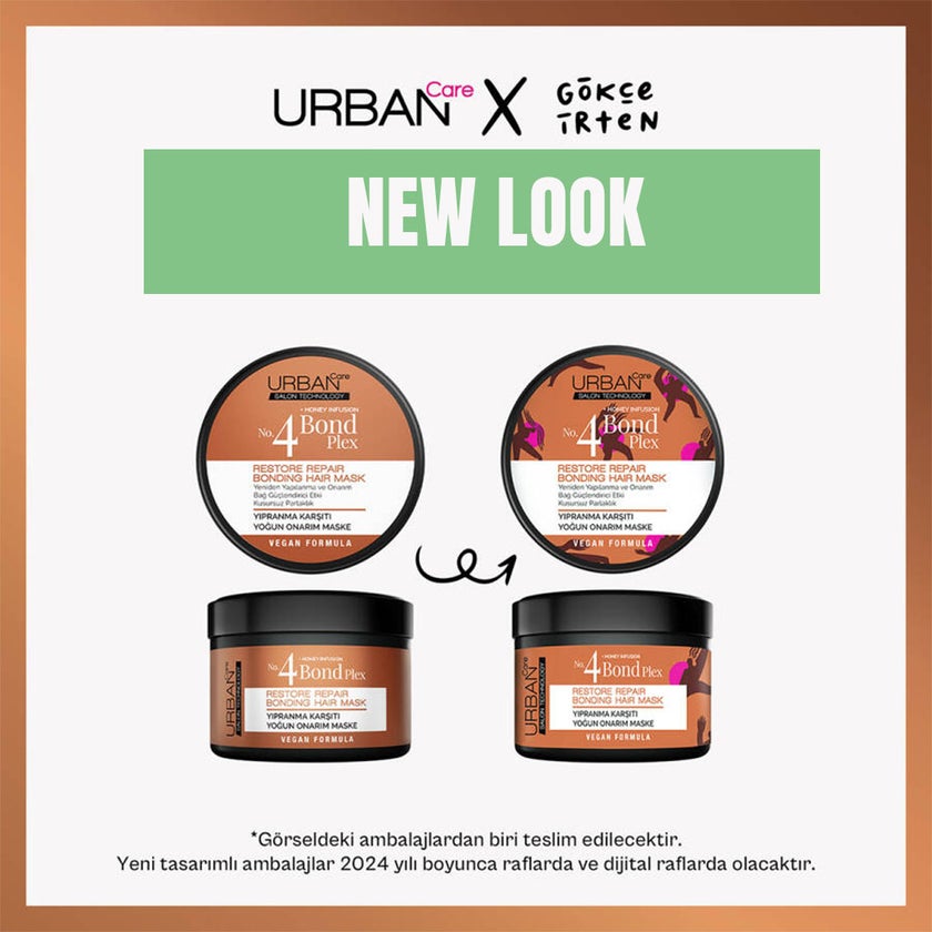 Urban Care Honey Infusion No 4 Bond Plex Restore Repair Bonding Hair Mask 230ml 