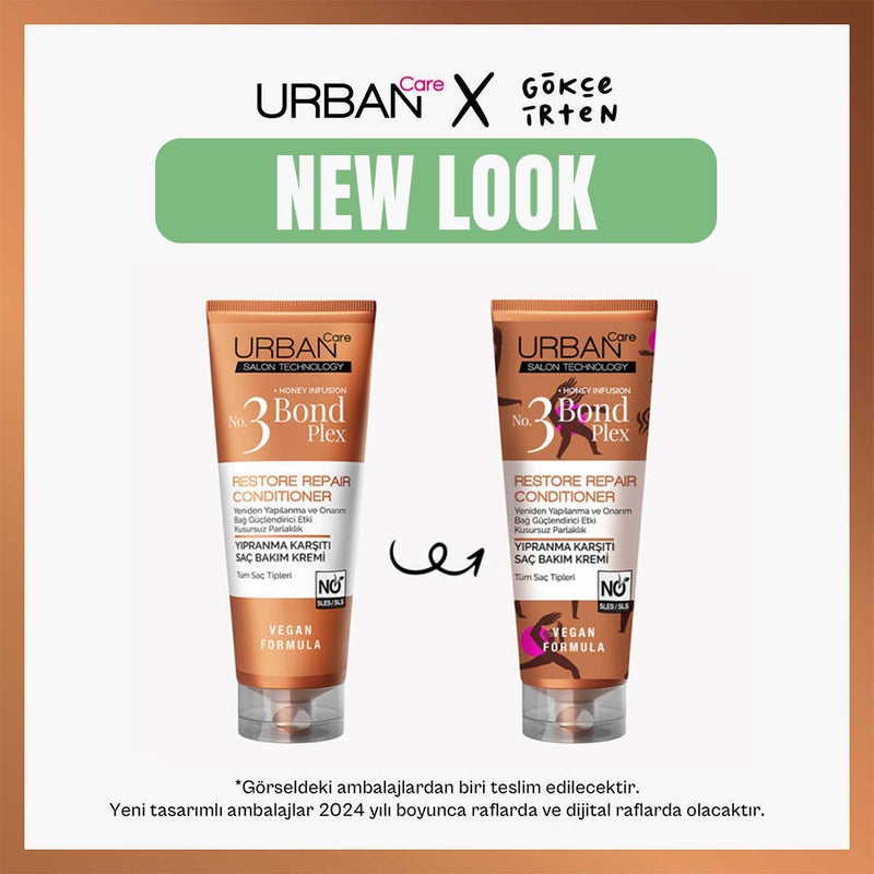 Urban Care Honey Infusion No 3 Bond Plex Restore Repair Hair Conditioner 250ml