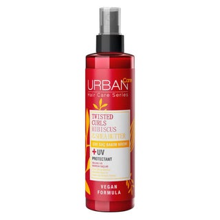 Urban Care Twisted Curls Hibiscus & Shea Butter UV Protectant Hair Care Cream For Curly Hair 200ml
