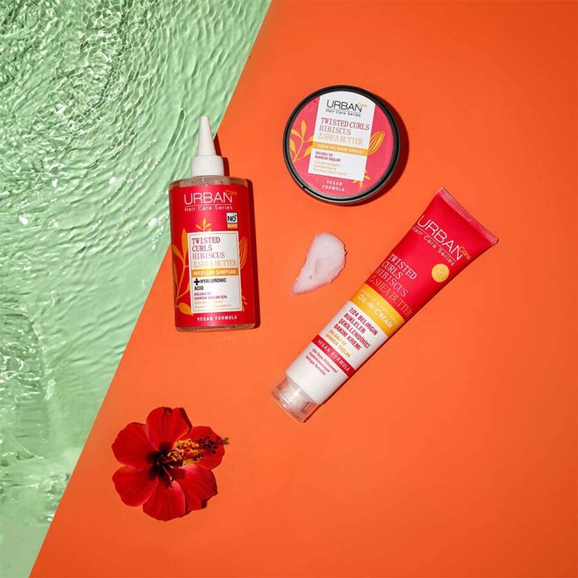 Urban Care Twisted Curls Hibiscus & Shea Butter Oil in Cream For Curly Hair 175ml