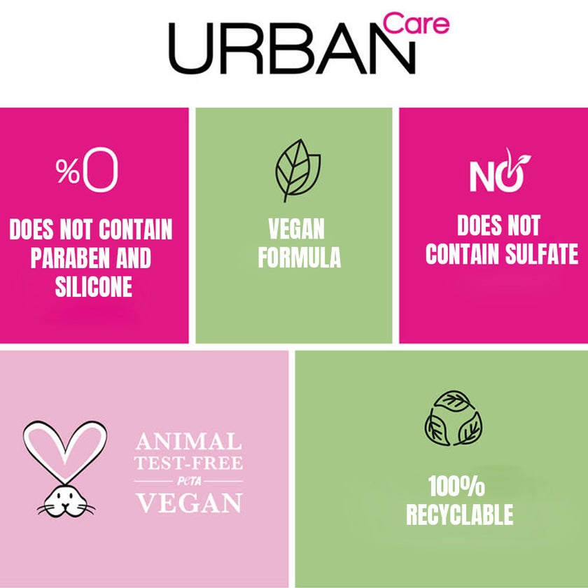 Urban Care Twisted Curls Hibiscus & Shea Butter Hair Care Shampoo For Curly Hair 250ml 