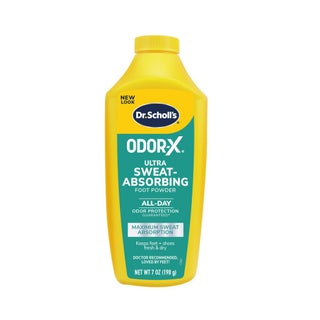 Dr. Scholl's Odor-x Ultra Sweat-Absorbing Foot Powder 198g