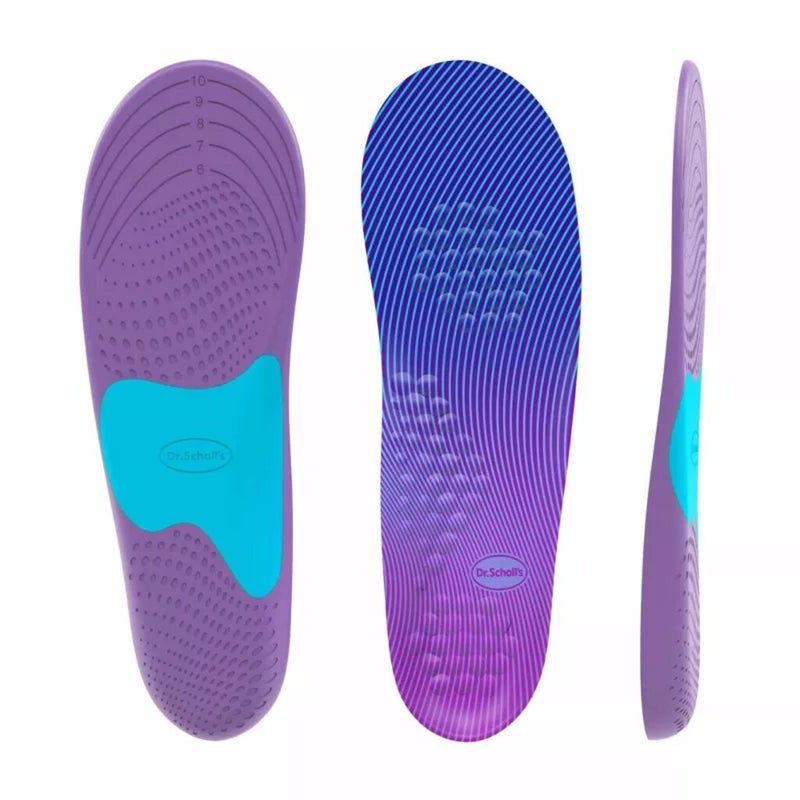 Dr. Scholl's Walk Longer Comfort Insoles, Size 6-10 For Women - 1 Pair