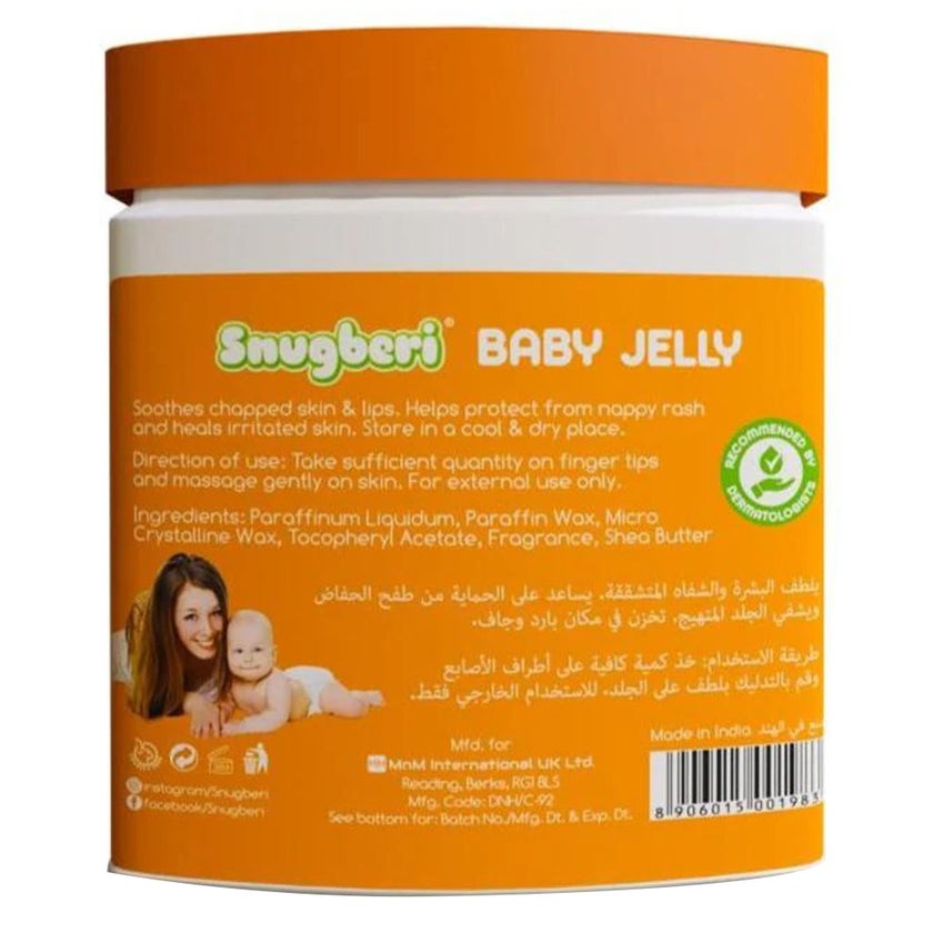 Snugberi Skin Protectant Baby Jelly For Dry & Chapped Skin 250ml