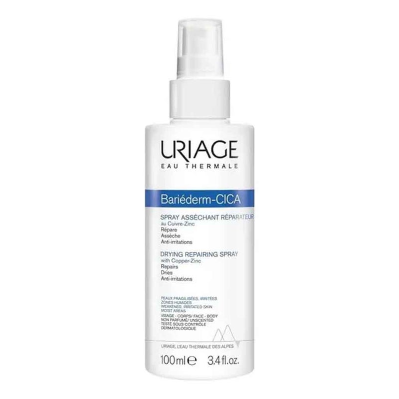 Uriage Bariederm CICA Dry Repairing Spray For Sensitive Skin 100ml
