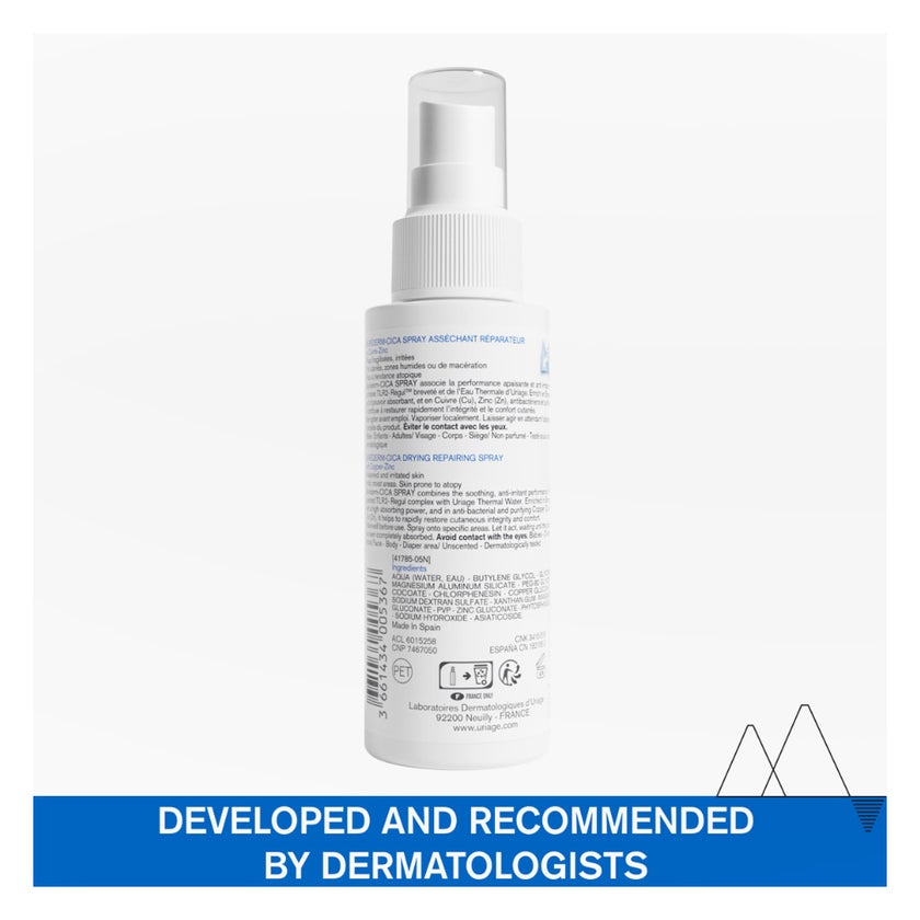Uriage Bariederm CICA Dry Repairing Spray For Sensitive Skin 100ml