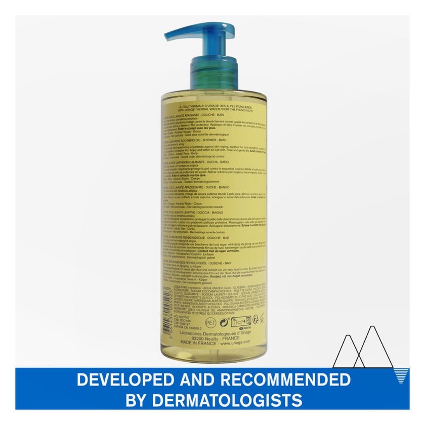 Uriage Xemose Cleansing Soothing Oil For Dry Skin 500ml