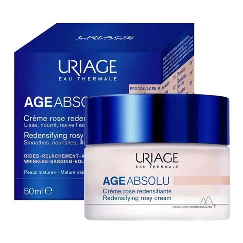Uriage Age Absolu Redensifying Rosy Anti Aging Day Cream 50ml