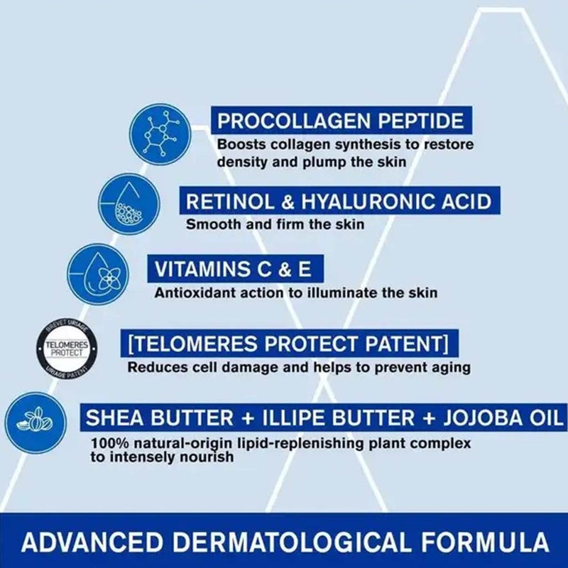 Uriage Age Absolu Redensifying Rosy Anti Aging Day Cream 50ml