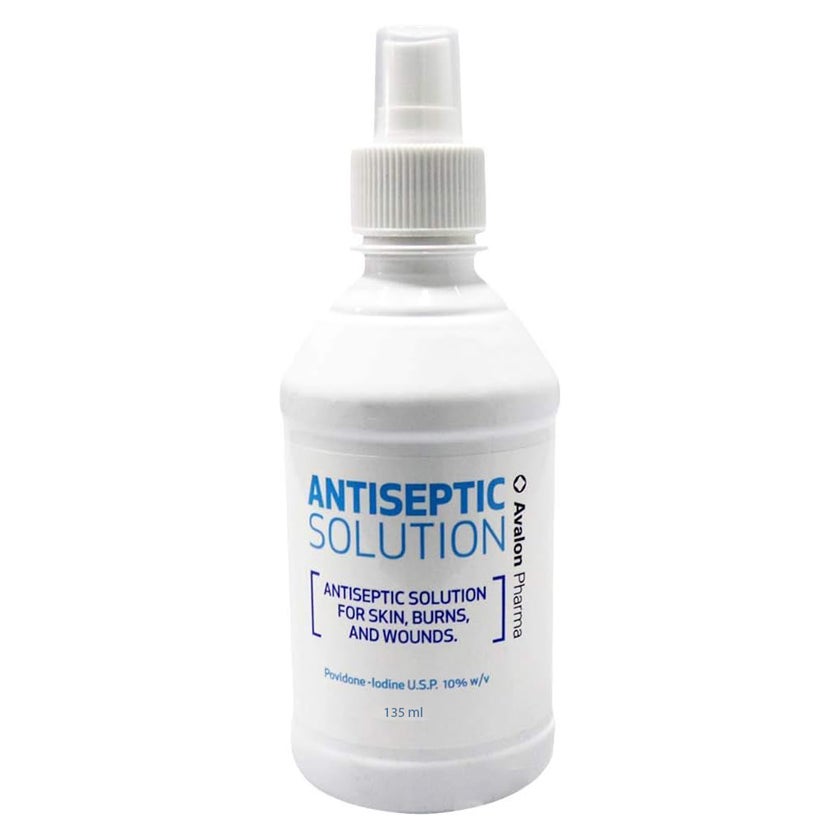 Avalon Povidone Iodine 10% Antiseptic Solution 135ml