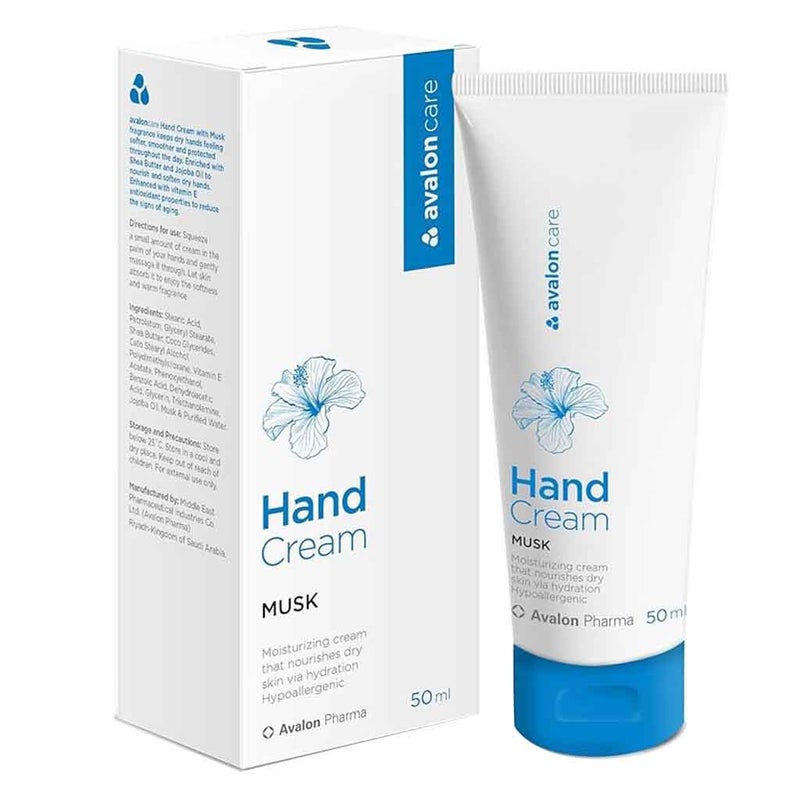 Avalon Care Musk Moisturizing Hand Cream 50ml