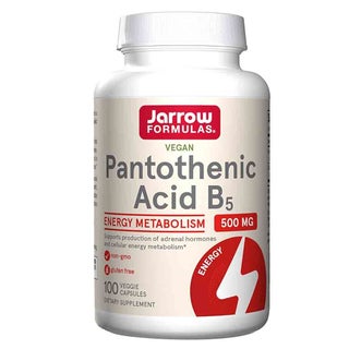 Jarrow Formulas Pantothenic Acid B5 500mg Capsules, Pack of 100's