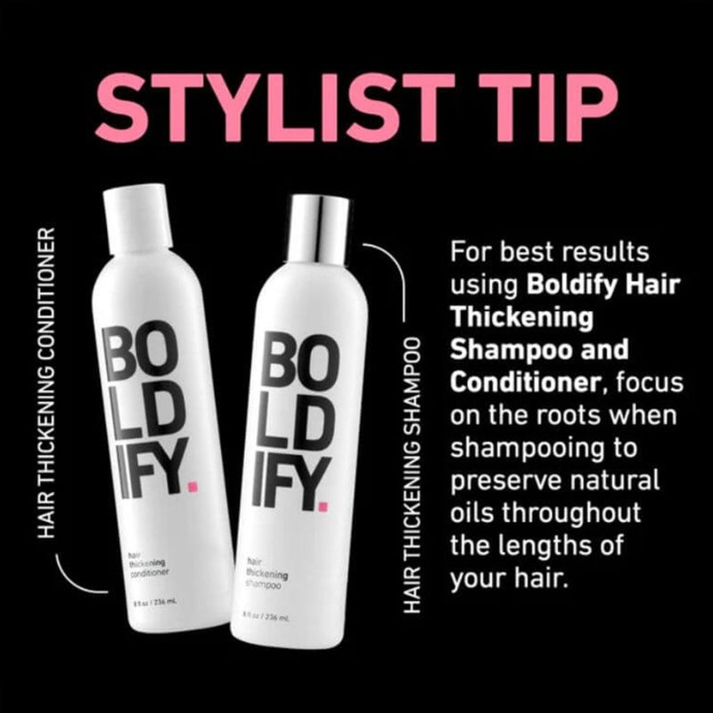 Boldify Hair Thickening & Volume Boost Shampoo 236ml 