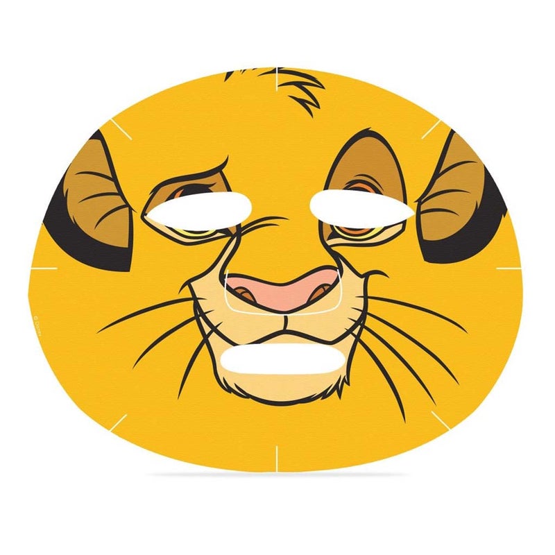Mad Beauty Disney The Lion King Simba Cosmetic Face Sheet Mask With Mango Extract 25ml