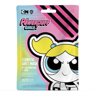Mad Beauty Powerpuff Girls Bubbles Cosmetic Face Sheet Mask With Passionfruit Extract 25ml