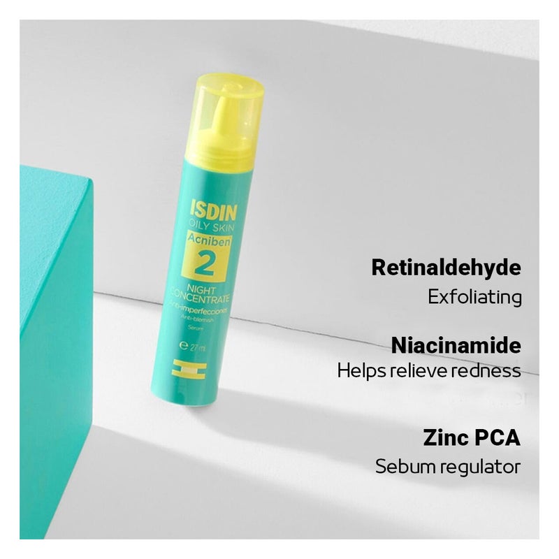Isdin Acniben Night Concentrate Anti-Blemish Serum 27ml