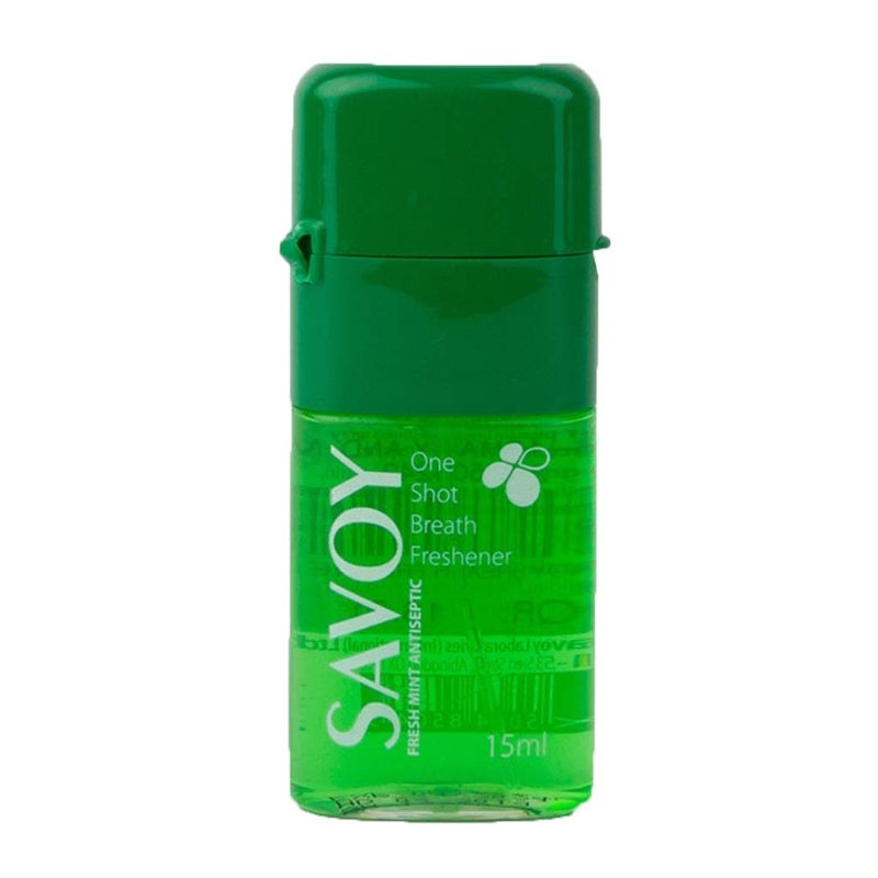 Savoy One Shot Breath Freshener Mouth Spray 15ml
