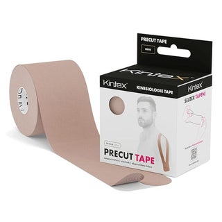 Kintex Kinesiology Pre-Cut Tape For Pain Relief - Beige Color 25cm, Pack of 20’s 
