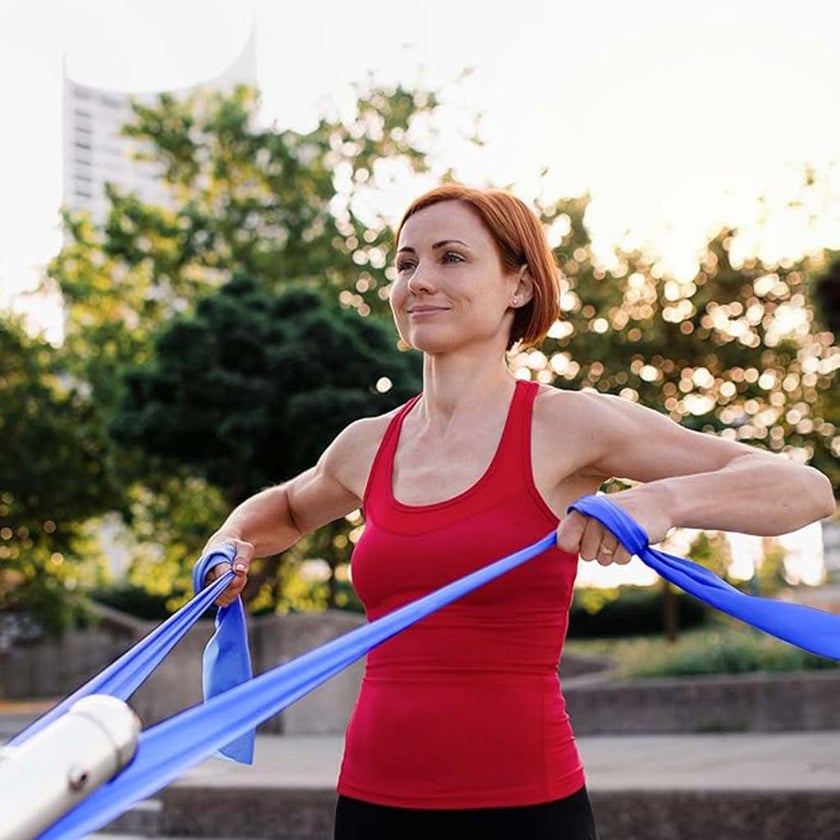 Kintex Fitness Elastic Band - Green Color, Size 15 * 250cm