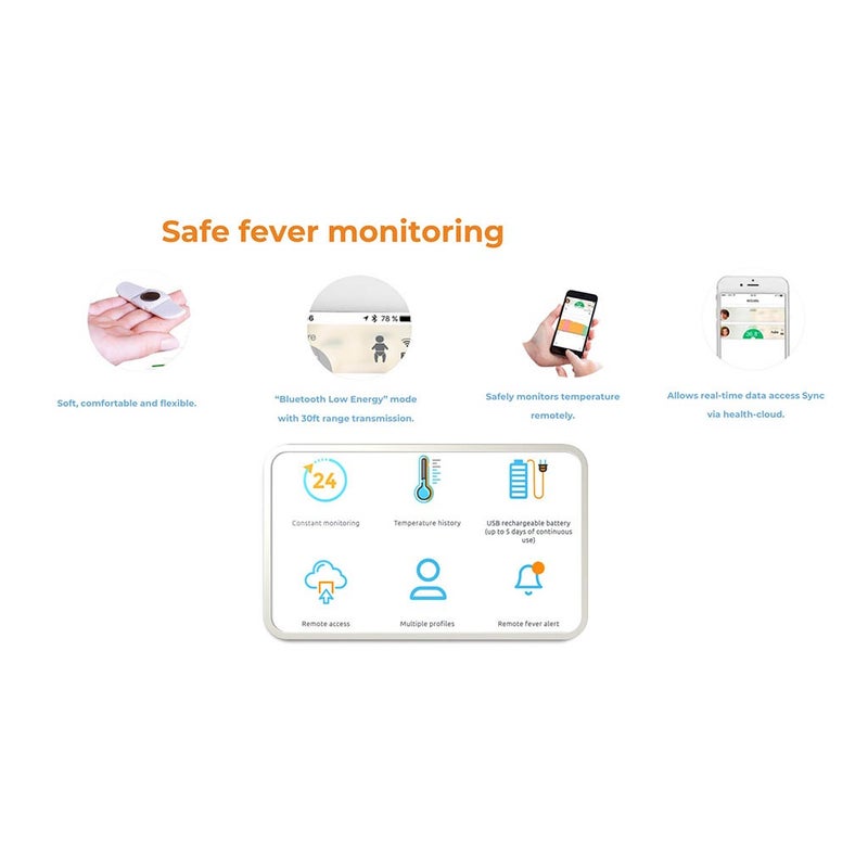 Tucky Smart Wearable Thermometer 
