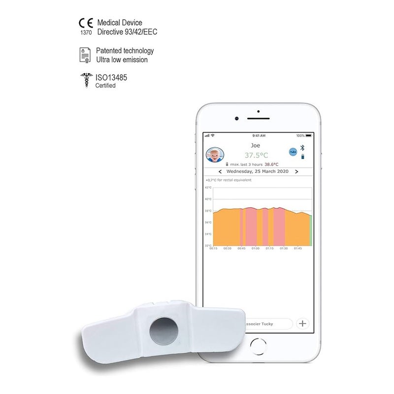 Tucky Smart Wearable Thermometer 