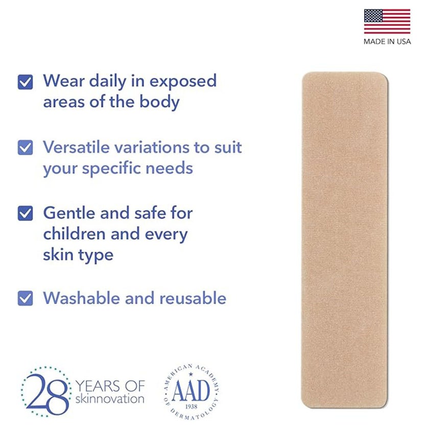 Biodermis EpiDerm C Strip Natural Silicone Gel Sheeting For Scars, Size 3.6 * 15.2cm 