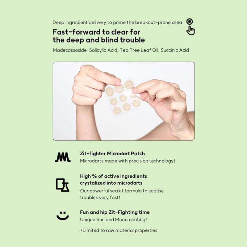 Eldeen Good Bye Blemishes Microdart Project Clear Patch, Pack of 9’s