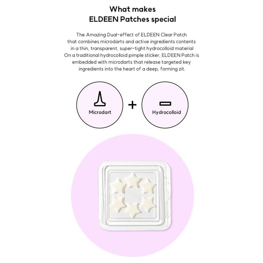 Eldeen Good Bye Dark Spots Microdart Dark Spot Patch, Pack of 6’s