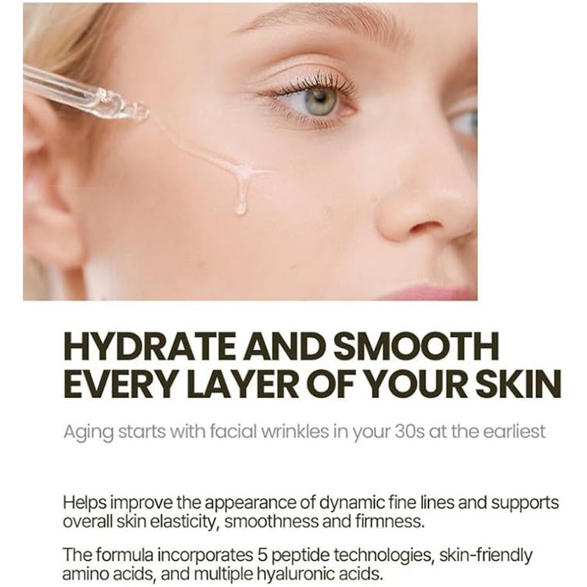 Dejuvent Peptides Hydration Full Face Serum For All Skin Types 30ml