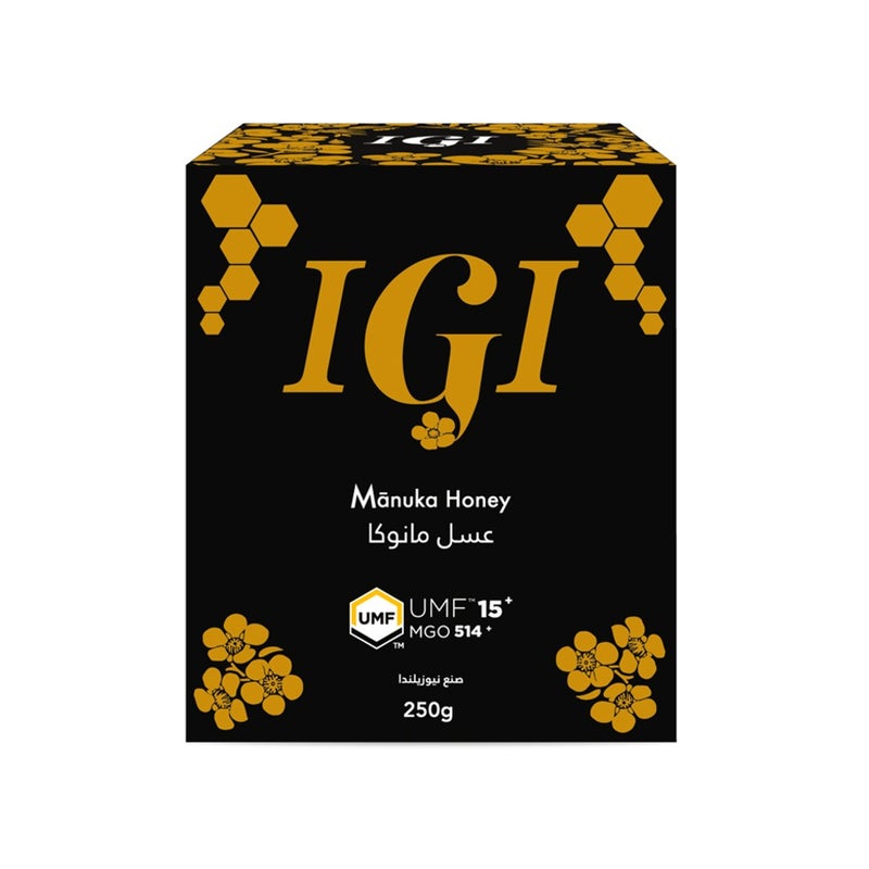 IGI Manuka Honey With MGO 514+ UMF15+, 250g