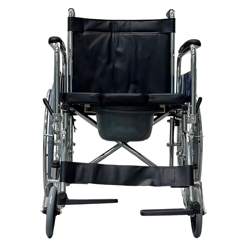 Novamed Commode Wheelchair With U Heavy Duty 681U-51
