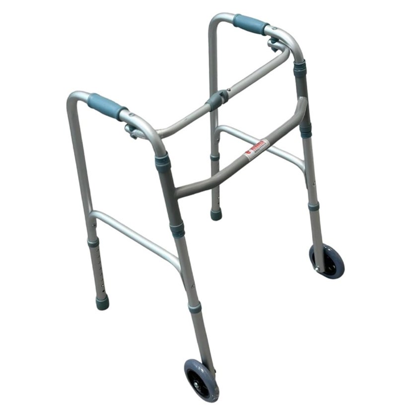 Novamed Lightweight Folding Walker With Wheel 9125L
