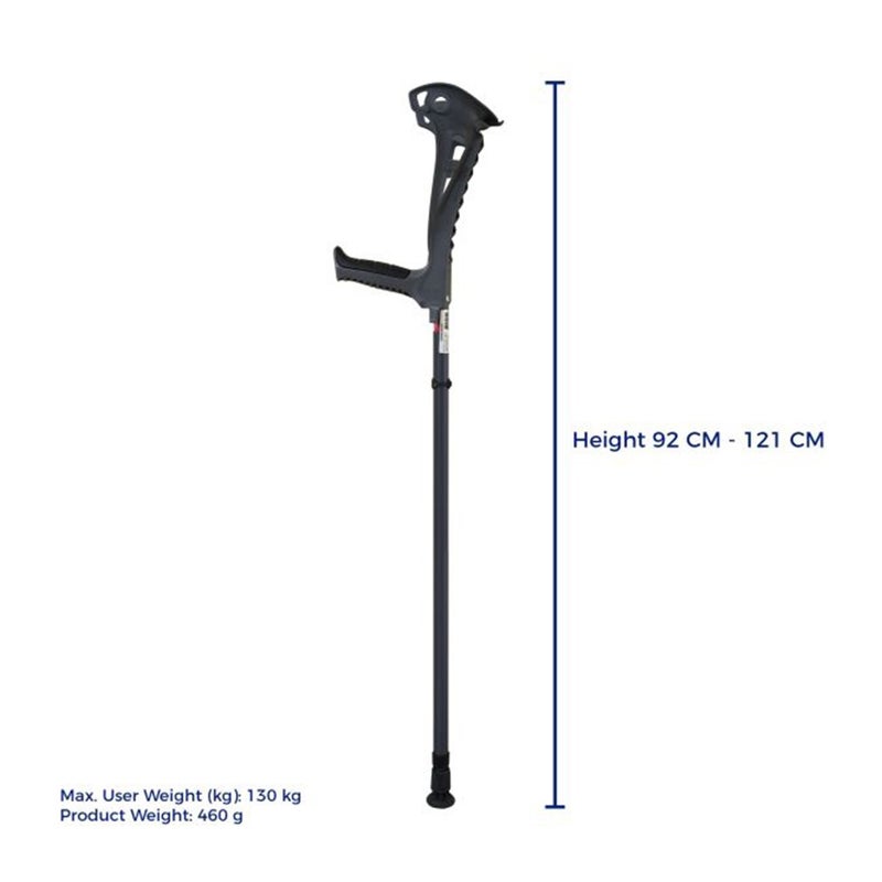 Novamed Elbow Crutches 933S, Size - Small 
