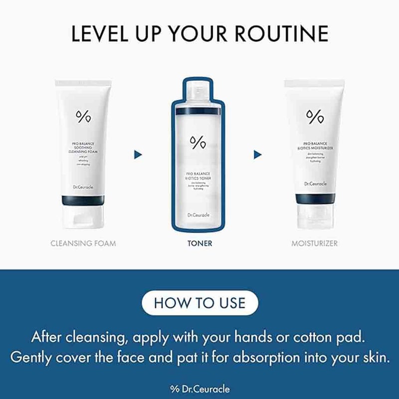 Dr. Ceuracle Pro Balance Biotics Skin Toner 300ml