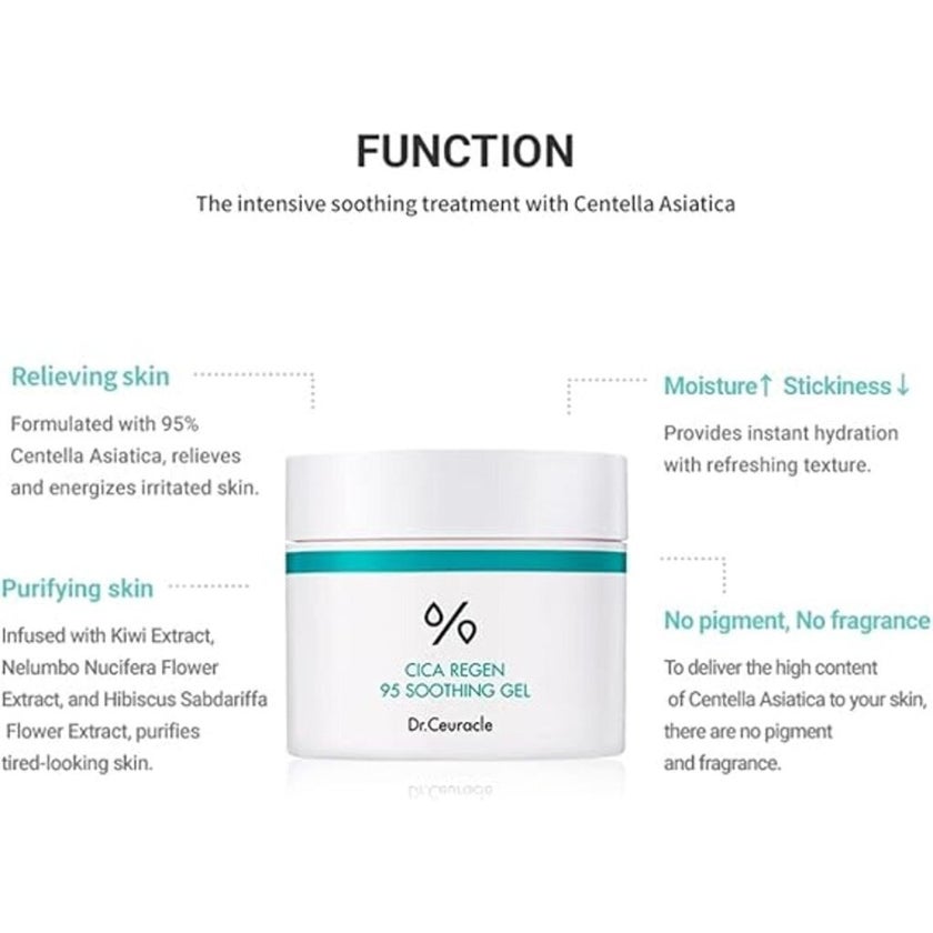 Dr. Ceuracle Cica Regen 95 Soothing Face Gel 110g