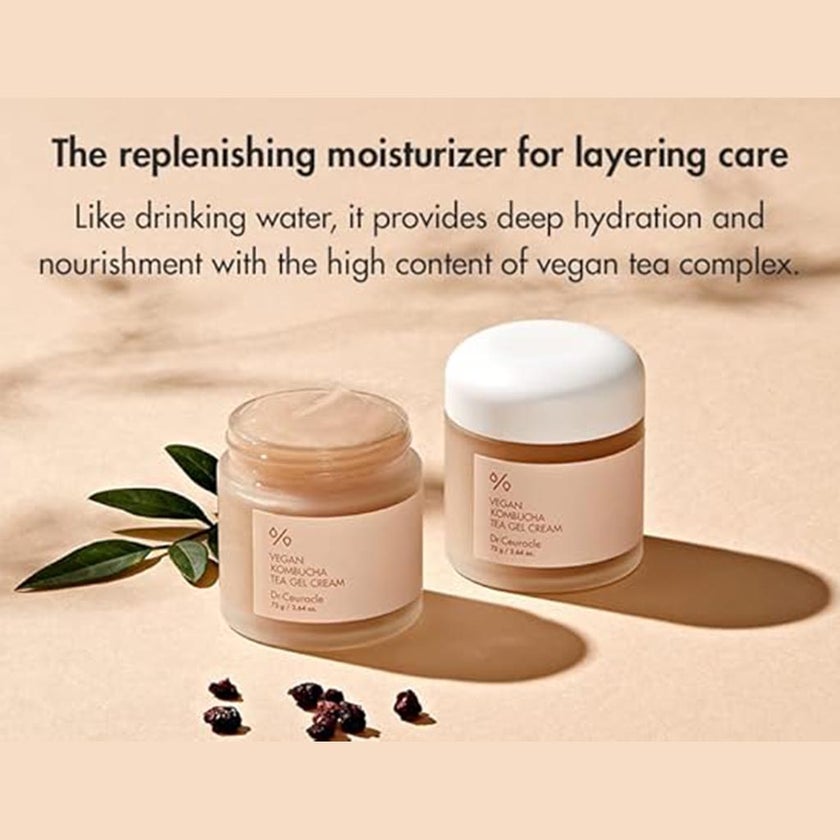 Dr. Ceuracle Vegan Kombucha Tea Gel Cream 75g