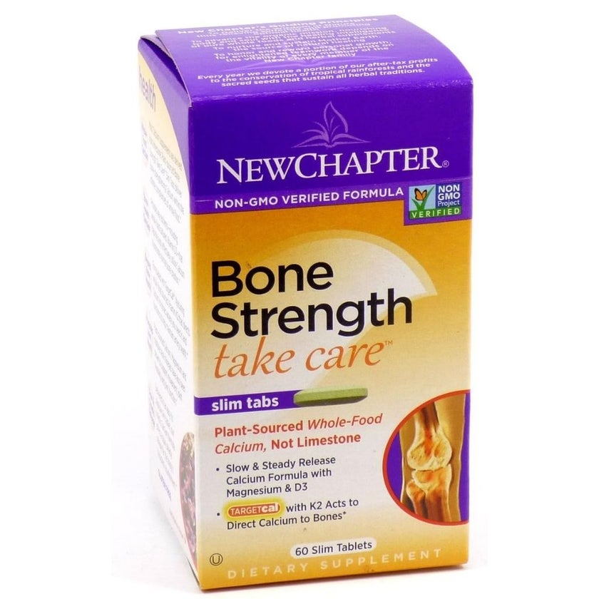 New Chapter Bone Strength Take Care Slim Tablets, Pack of 60's