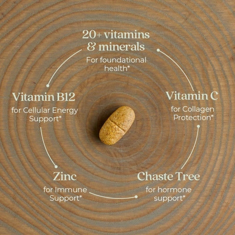 New Chapter Every Woman's One Daily 40+ Multivitamin Tablets, Pack of 72's