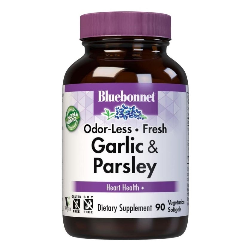 Bluebonnet Garlic & Parsley Supplement Softgels, Pack of 90's