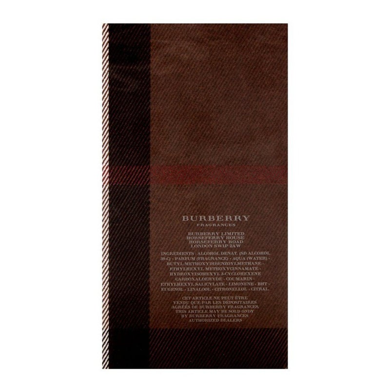 Burberry London Eau De Toilette For Men - Tobacco Luxury Fragrance 100ml