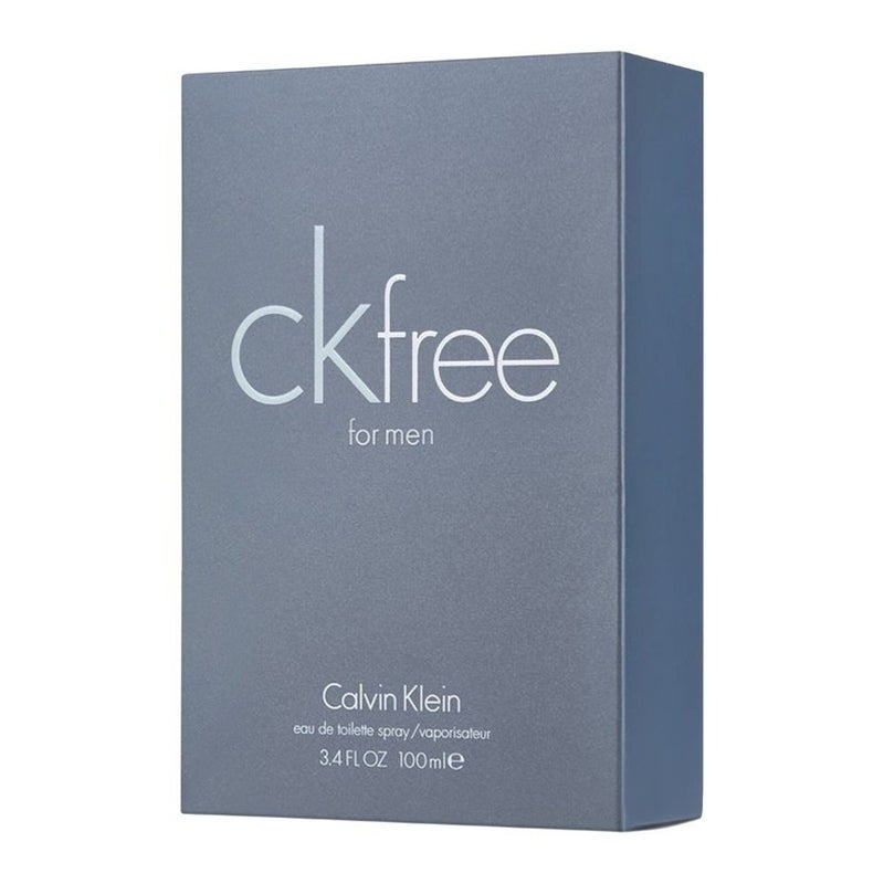 Calvin Klein Free Eau De Toilette For Men  - Woody Luxury Fragrance 100ml